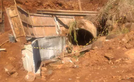 Funcionário de prefeitura morre soterrado no Oeste