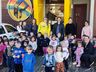 40 crianças da creche São Domingos visitam a Rádio Cedro FM