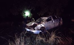 Homem fica gravemente ferido em saída de pista em Romelândia