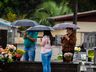 Mesmo com chuva, Dia de Finados tem boa movimentação de público