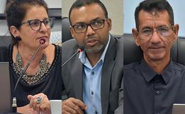 Sessão é marcada por posse de suplente e retorno de vereadores eleitos em SMOeste
