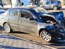 Acidente de trânsito causa danos materiais no centro de São José do Cedro