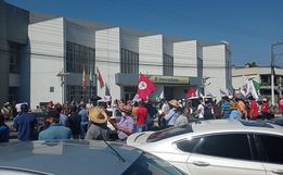 Sindicatos da agricultura realizam manifesto em Dionísio Cerqueira