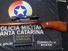 PM apreende arma de fogo em São Miguel do Oeste
