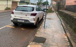 Comandante alerta para falta de atenção em estacionamento preferencial