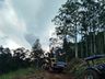 Agricultor fica ferido em capotamento de máquina agrícola na região