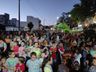 Cedrenses lotam a praça central a espera do Papai Noel em São José do Cedro