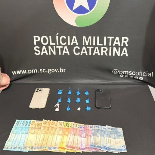 Casal é preso por tráfico de drogas em São Miguel do Oeste