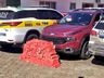 Polícia apreende 150 kg de maconha na SC-160