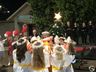 Grande público acompanha o acionamento das luzes de Natal na praça de São João do Oeste
