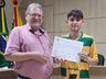 Vice-campeões dos Joguinhos Abertos recebem moção na Câmara de Cedro