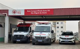 Unidade de Suporte Básico do SAMU começa a operar em São Miguel do Oeste