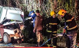 Acidente deixa um morto na SC-386 em Mondaí; assista agora
