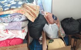 Entidades realizam recolha de cobertores e agasalhos para funcionários da Torc