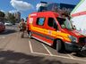 Motociclista fica ferido em colisão no centro de São Miguel do Oeste 