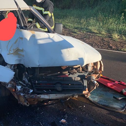 "O sol ofuscou minha  visão" diz condutor envolvido em colisão em Princesa