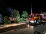 Incêndio atinge residência no centro de São Miguel do Oeste; vídeo