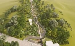Rua mais sinuosa do mundo será construída na Serra Catarinense; veja fotos