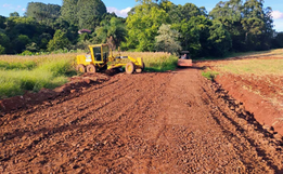 Setor de Transportes e obras de Iporã do Oeste define cronograma de patrolamento de estradas