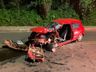 Colisão frontal deixa mulher morta na SC-157