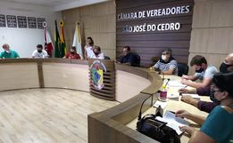 Nova legislatura de vereadores se reúne em São José do Cedro