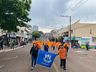 Linha do tempo sobre agricultura e indústria foi trabalhado no desfile cívico