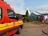 Incêndio destrói depósito de residência em São Miguel do Oeste 