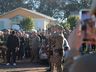FOTOS: PM, irmã e filho são sepultados sob homenagens em Santa Helena 