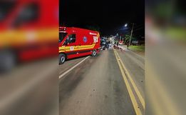 Motorista fica ferido após colidir com cavalo na SC-386, em Iporã do Oeste