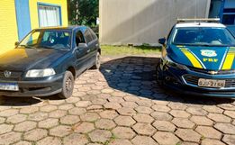 PRF prende foragido após furto de carro em Campo Erê e fuga na BR-282