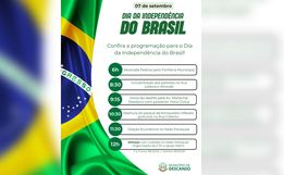 Semana da Pátria em Descanso terá fanfarra, pelotões no desfile e costelão 