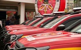 Santa Catarina investe R$ 113,9 milhões em novas viaturas para os bombeiros 