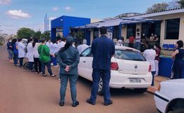VÍDEO: minuto de silêncio aos profissionais da saúde e vítimas da Covid-19 é realizado em Campo Erê 