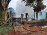 Casa é destruída pelo fogo em Barra do Guarita