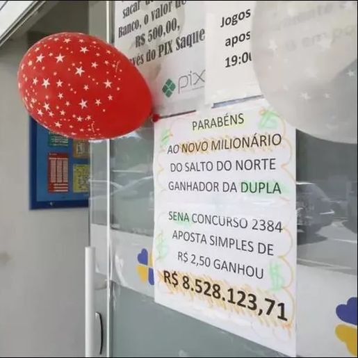 Ganhador de R$ 51,8 milhões na Mega-Sena em SC retira prêmio