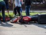 VÍDEO: colisão deixa motociclista ferido na Willy Barth em SMO