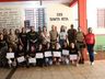 Formatura da primeira turma de Protetores do Lar em São Miguel do Oeste
