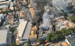 Sobe para 11 o número de feridos graves em incêndio em fábrica de fantasias no Rio