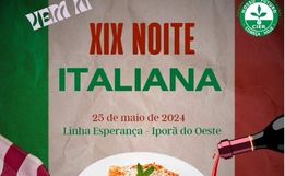 CIER organiza 19ª edição da Noite Italiana