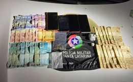 PM prende 3 pessoas suspeitas de tráfico de drogas em Guaraciaba