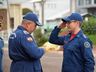 Tenente-Coronel Marco Eidt assume comando do 12º BBM; FOTOS