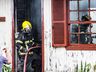 Casa é atingida por incêndio em São Miguel do Oeste; fotos