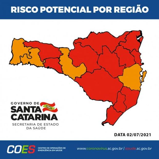 Coordenadoria Regional de Saúde alerta para os cuidados mesmo com a mudança na bandeira