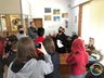 Alunos dos sétimos anos visitam Rádio Atalaia em Campo Erê