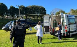 Ação conjunta salva vida de idosa de Belmonte vítima de infarto