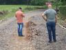 Obras emergenciais serão realizadas no calçamento que da acesso a L. São Vendelino