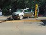 Colisão em árvore deixa feridos na SC-163 em Itapiranga 