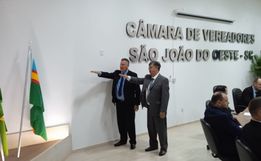 Sérgio Theisen assume a prefeitura de São João do Oeste