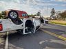 Colisão entre camionete e veículo de passeio deixa condutor ferido na BR-282 em Nova Erechim