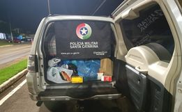 Homem é preso com cigarros eletrônicos ilegais na SC-163, em Iporã do Oeste 